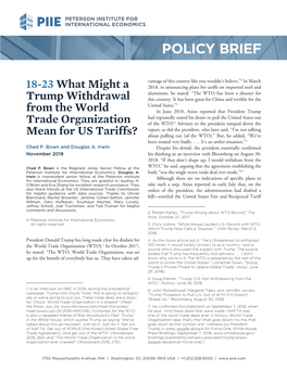 Policy Brief