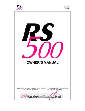 RS500 Manual