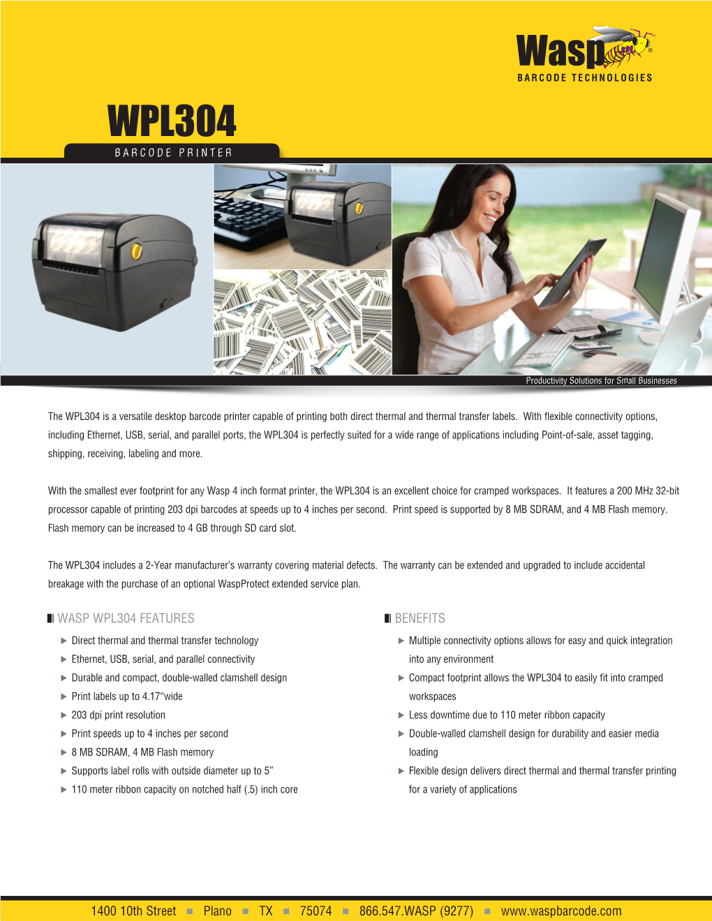 Wpl304 Barcode Printer