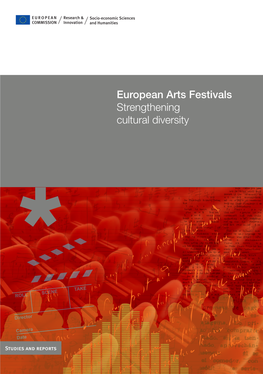 European Arts Festivals Strengthening Cultural Diversity