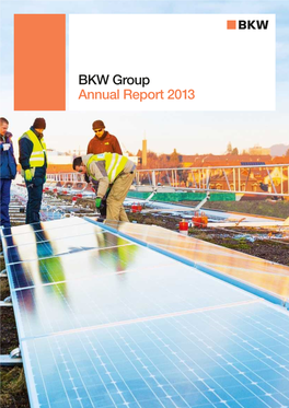BKW Group Annual Report 2013