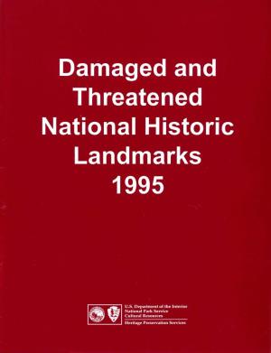 Damaged and Threatened National Historic Landmarks 1995