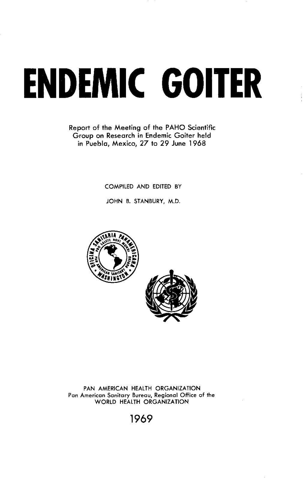 ENDEMIC Golter