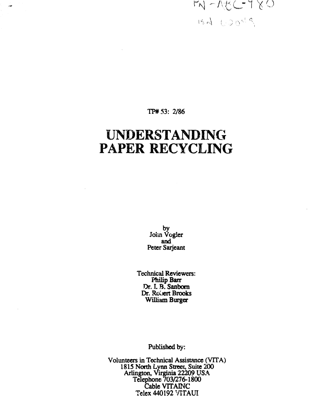 Paper Recycling