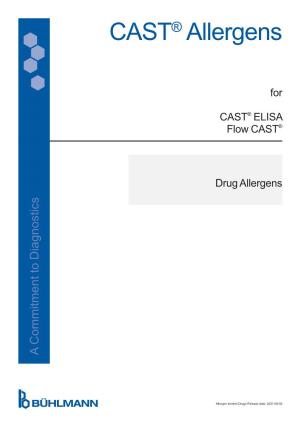 For CAST® ELISA Flow CAST® Drug Allergens