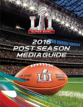 2016 NFL Postseason Media Guide