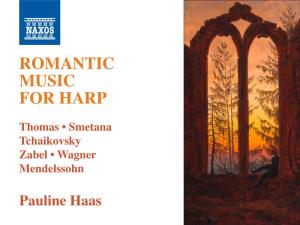 Romantic Music for Harp