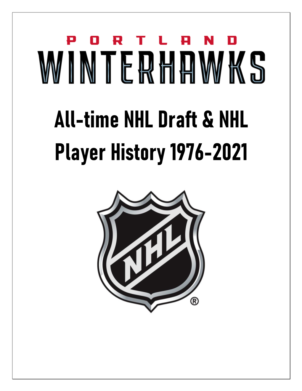 2020-21 NHL Draft & Player History