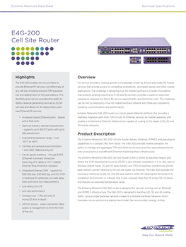 E4G-200 Cell Site Router