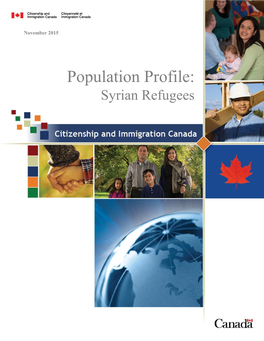 Population Profile: Syrian Refugees