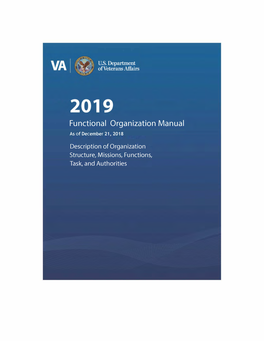 Functional Organization Manual (FOM)