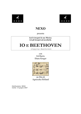 IO E BEETHOVEN (Copying Beethoven)