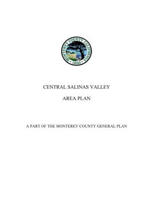 Central Salinas Valley Area Plan Philosophy