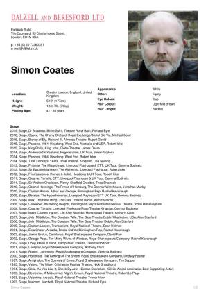 Simon Coates