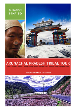 Arunachal Pradesh Tribal Tour