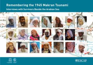 Remembering the 1945 Makran Tsunami