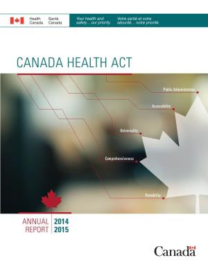 Canada Health Act Canada Health Act