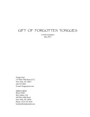 Gift of Forgotten Tongues 4