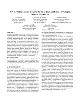 Counterfactual Explanations for Graph Neural Networks