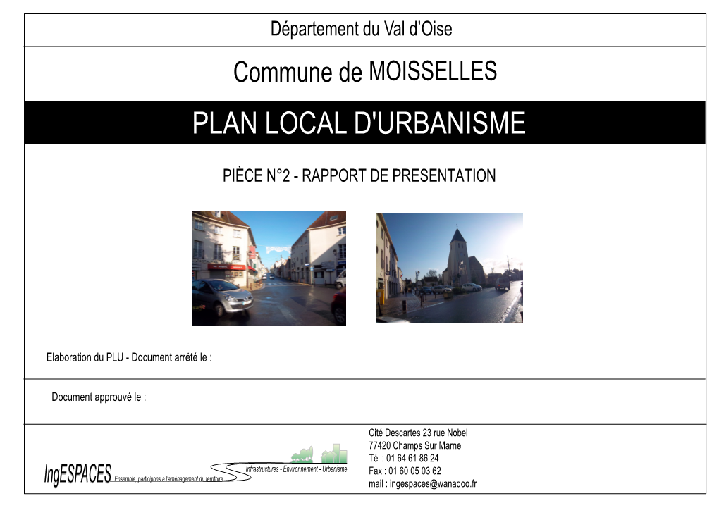 Plan Local D'urbanisme