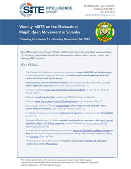 Shabaab Weekly Insite Nov 12-24