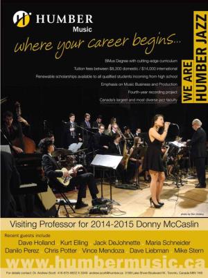 Students in This Guide, Providing Another Source of Information About a Particular Jazz Program