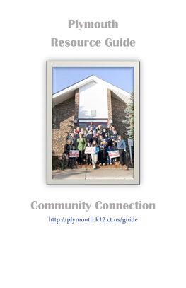 Plymouth Resource Guide Community Connection