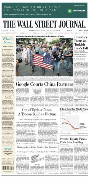 Google Courts China Partners Currency Collapse