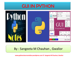 Gui in Python