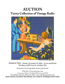 Terrey Collection of Vintage Radio