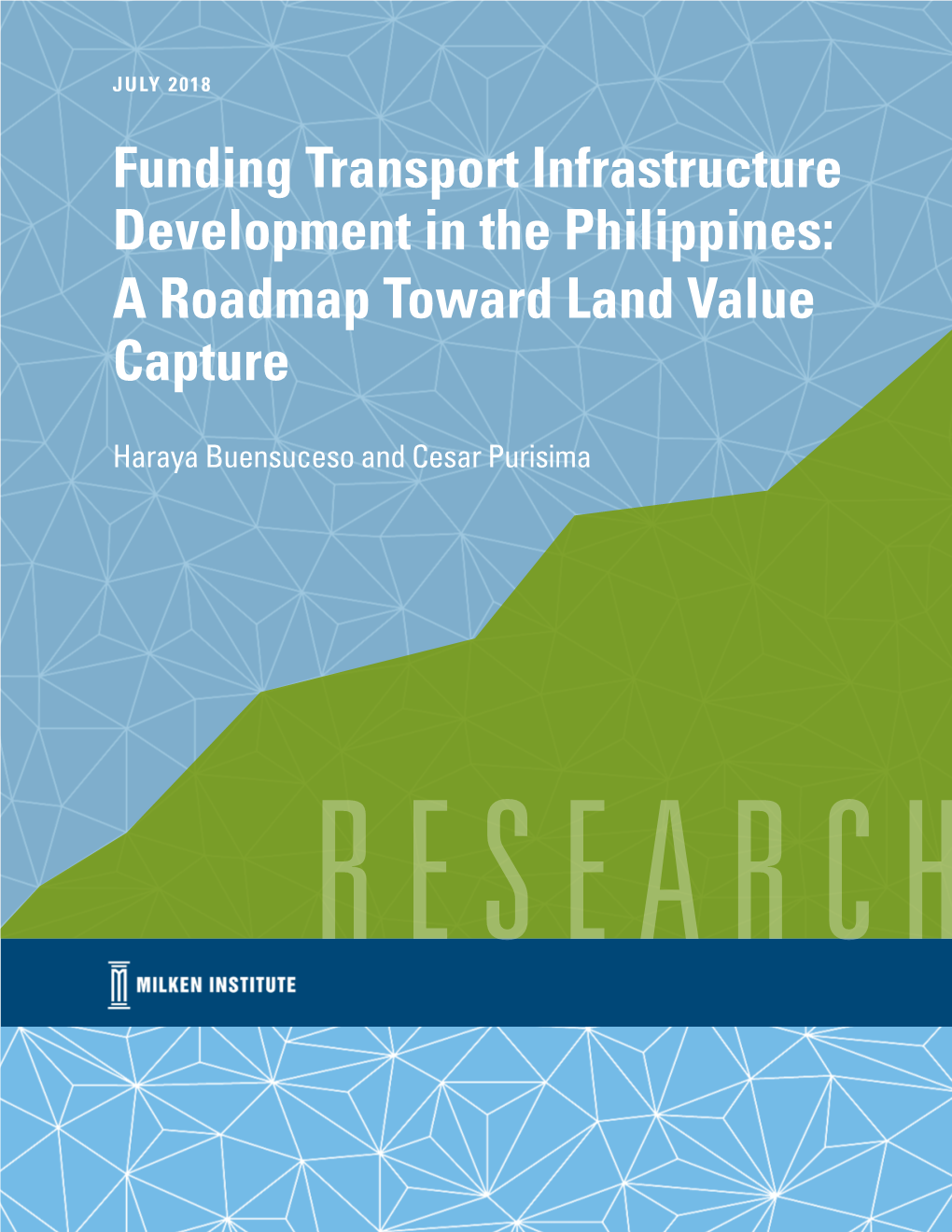 Funding Transport Infrastructure Development in the Philippines: a Roadmap Toward Land Value Capture