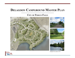 Delagoon Campground Master Plan