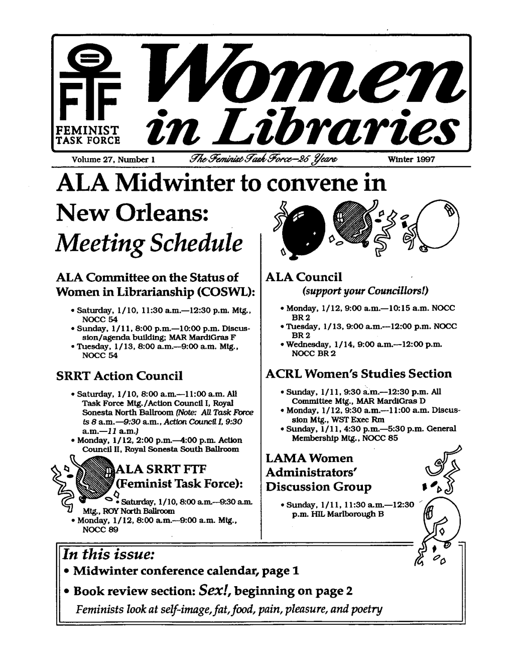 Meeting Schedule