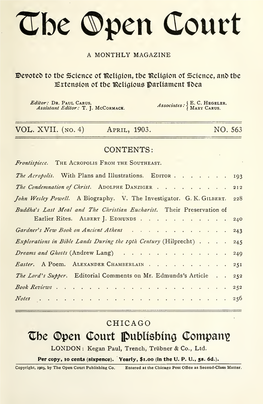 The Acropolis. with Plans and Illustrations. Editor 193