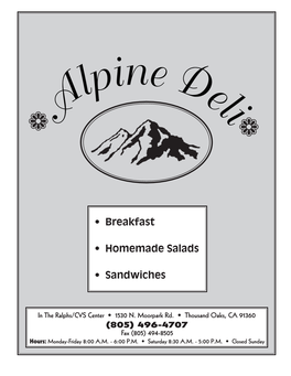 Alpine Menu Dec2014.Indd