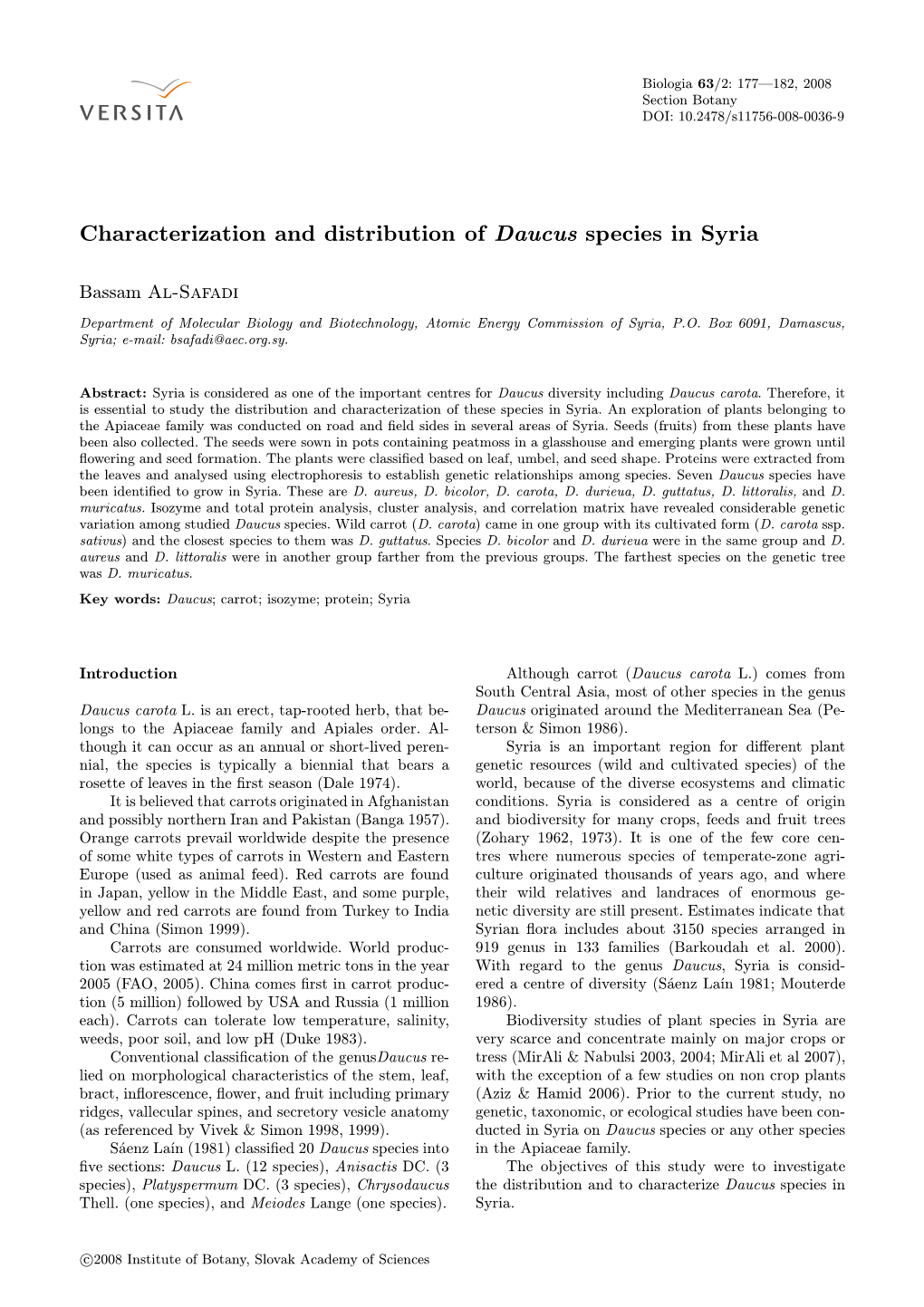 Characterization and Distribution of <Emphasis Type=