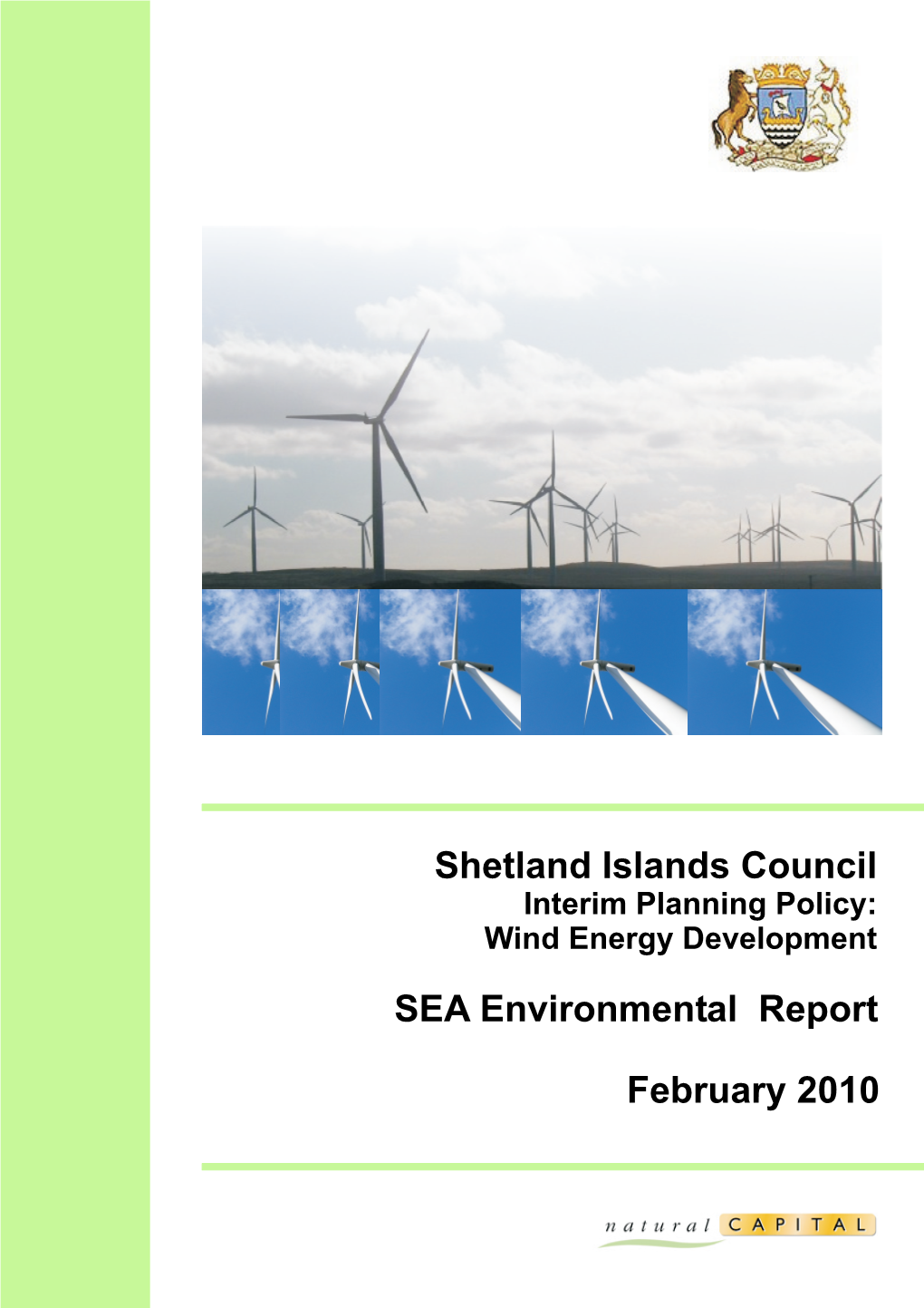 Shetland Islands Council February 2010 SEA Environmental Report