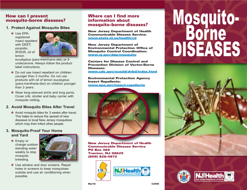 Mosquito-Borne Diseases? Information About Mosquito-Borne Diseases? 1