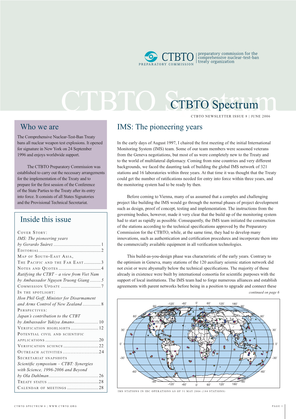 CTBTO Spectrum