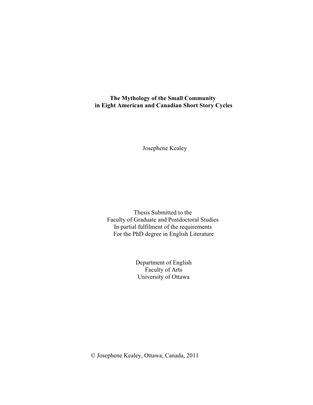 C:\Users\Jkealey\Documents\Dissertation\Title Page.Wpd