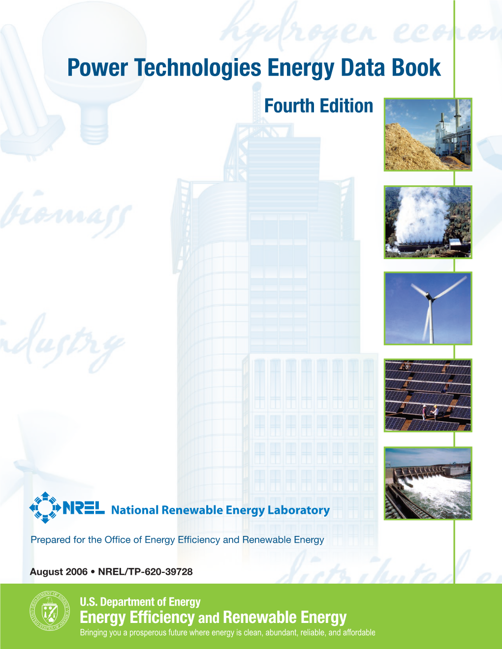 Power Technologies Energy Data Book Fourth Edition