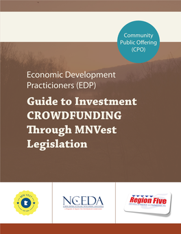Guide to Investment CROWDFUNDING Rough Mnvest Legislation