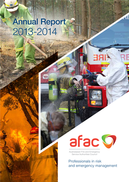 2013-2014 AFAC Annual Report