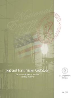 DOE National Transmission Grid Study Public Workshops and Written Comments Received by DOE