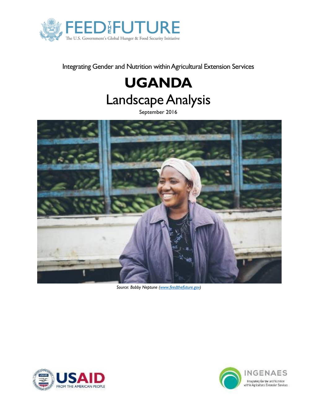 UGANDA Landscape Analysis September 2016