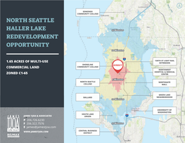 North Seattle Haller Lake Redevelopment Opportunity