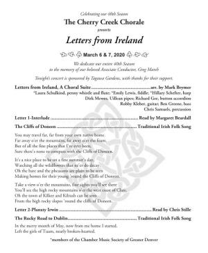 Letters from Ireland