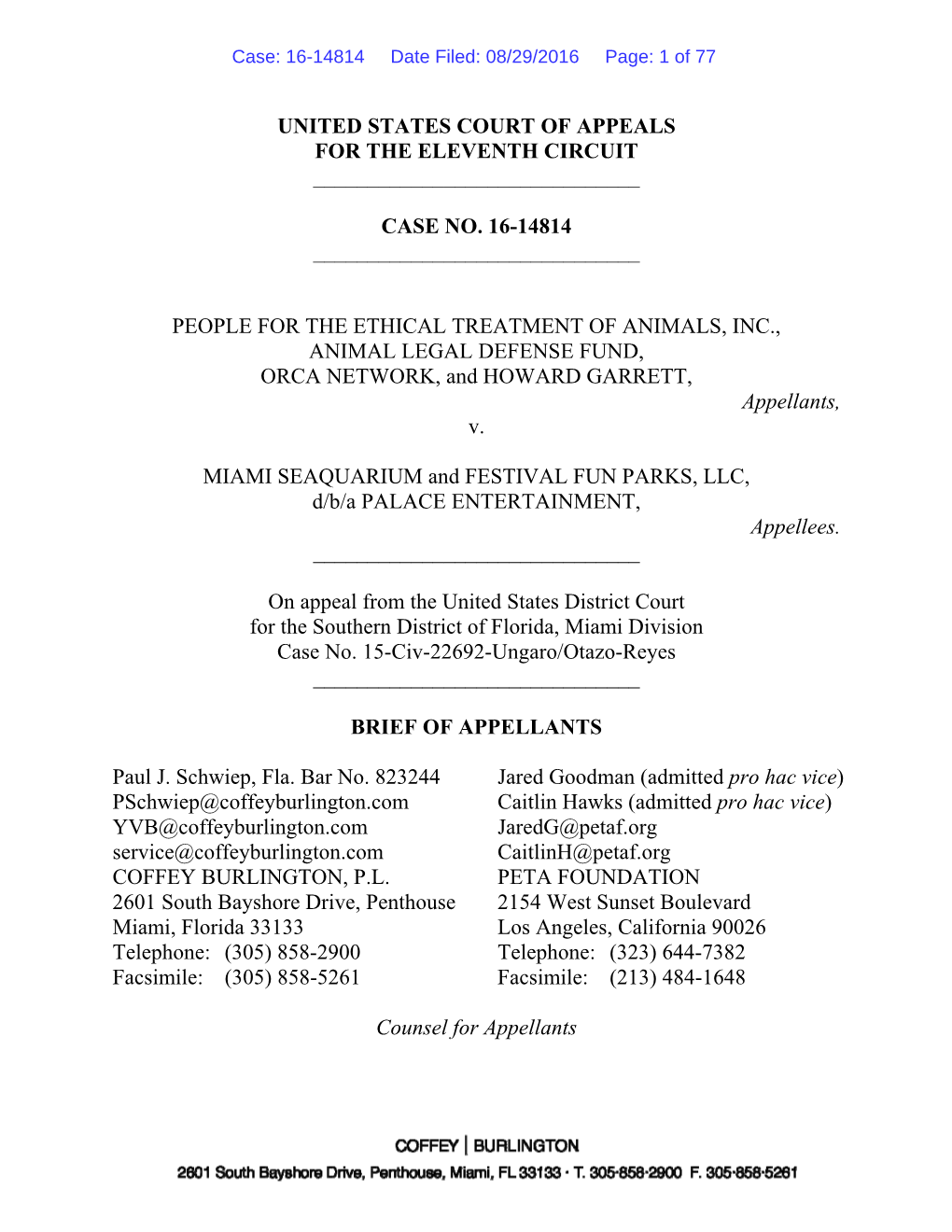 Lolita Opening Appellate Brief