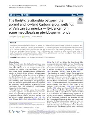 The Floristic Relationship Between The