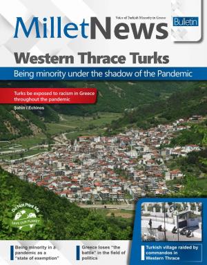 Western Thrace Turks Being Minority Under the Shadow of the Pandemic